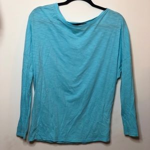 Lilly Pulitzer Long Sleeve Blue Shirt Small